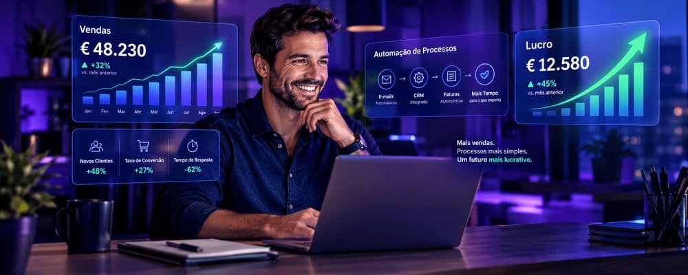 Investimento em marketing digital e automação de processos para aumento de lucros da PME - ADEXINTEL